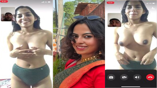 Indian Sexy Slim Gf Showing Her Bf Leaked Video